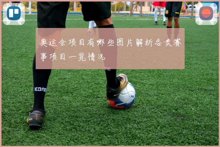 奥运会项目有哪些图片解析各类赛事项目一览情况